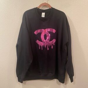 Fashion Logo Sweatshirt 2XL New